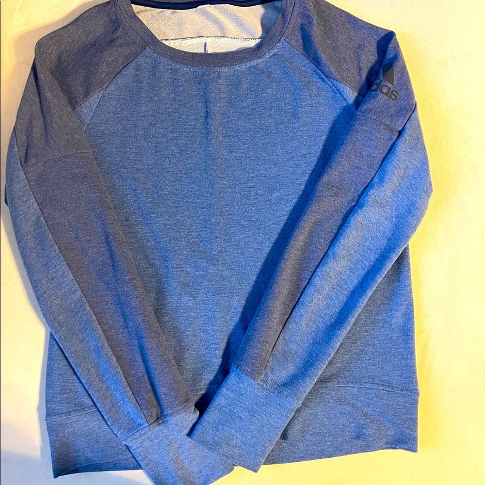 Adidas two tone sweatshirt